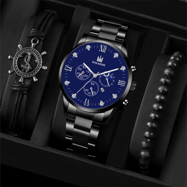 Men set watch