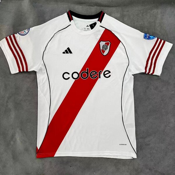 Maillot de Foot Blanc Rouge