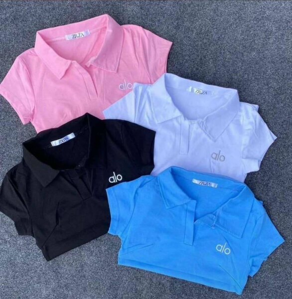 T-shirt femme Alo col V