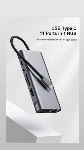 TYPE C 11 in 1 Multidock