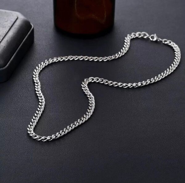 Collier Croix en Acier Inoxydable