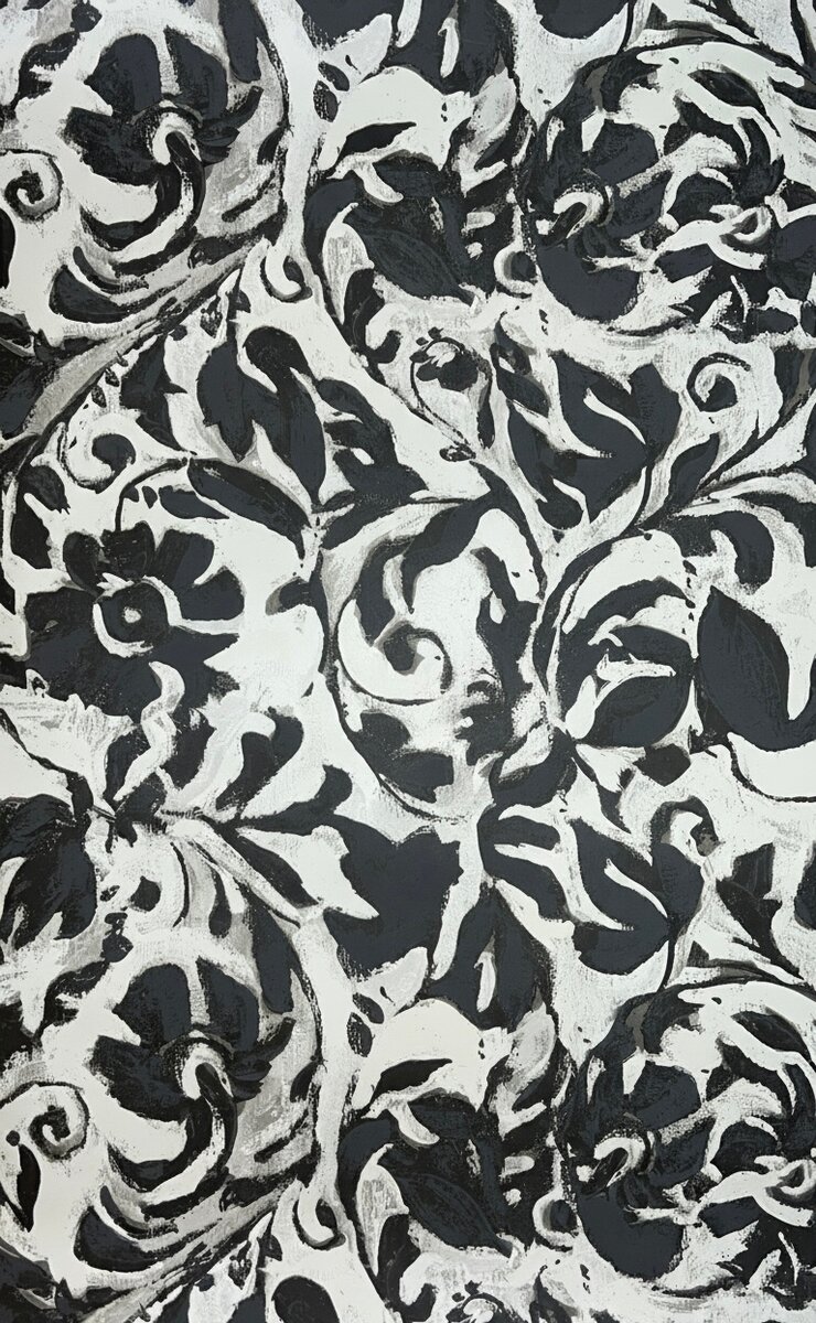 Papier peint floral chic