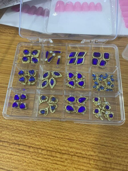 Strass pour ongles luxueux