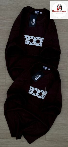 T-shirt noir à motif tendance