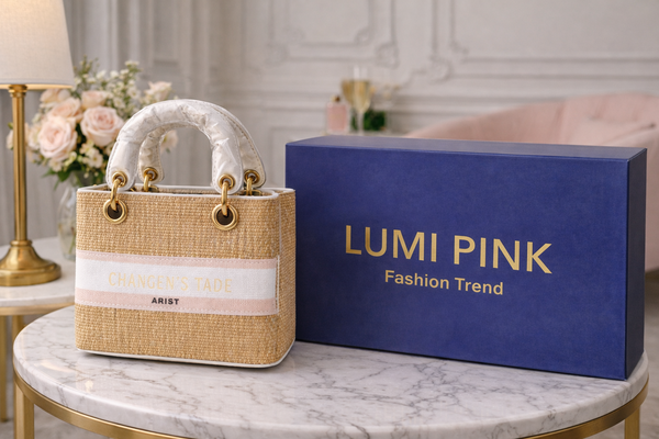 Sac à main en paille élégant