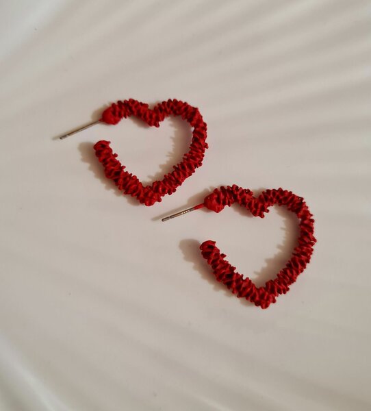 Heart earrings