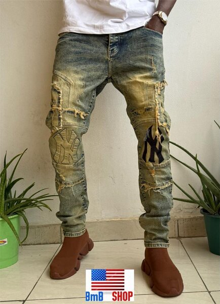 Jeans déchirés pour hommes