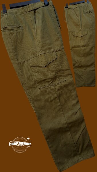 Pantalon cargo homme style décontracté