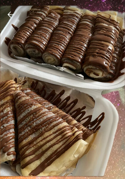 Crêpes gourmandes au chocolat