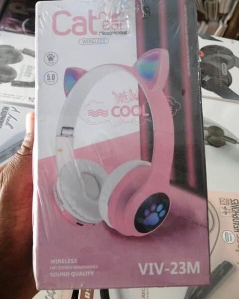 Casque Bluetooth Oreilles Chat