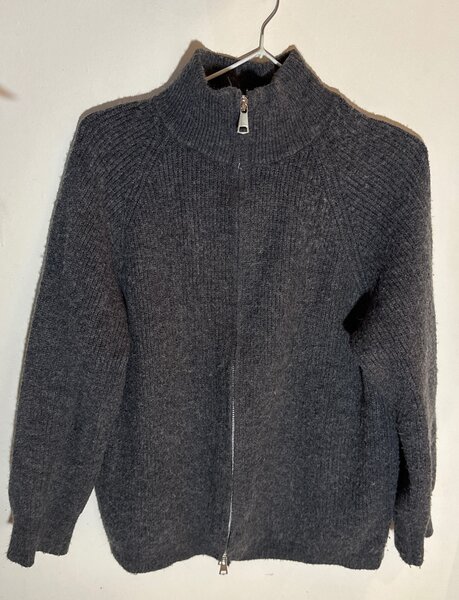 СВИТЕР НА ПОЛНОМ ЗАМКЕ | подходит S-M-L