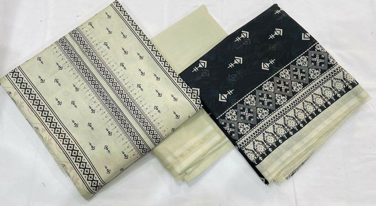 Bin Saeed original brand new 03 piece