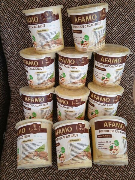 AFAMO Beurre de Cacao Brut