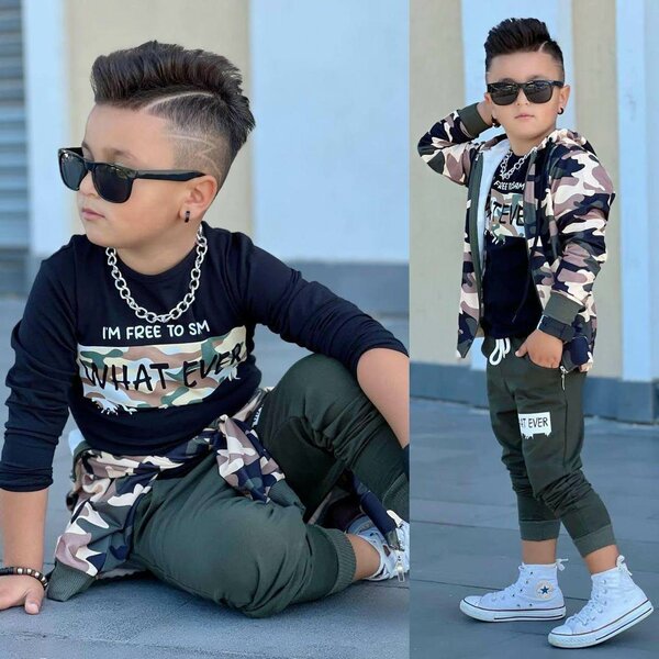 Tenue camouflage enfant