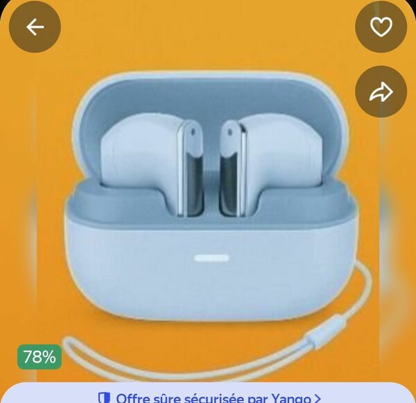 Ecouteur Bluetooth k30 branc