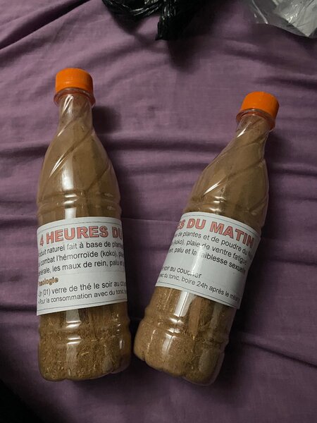 Boisson naturelle aux plantes