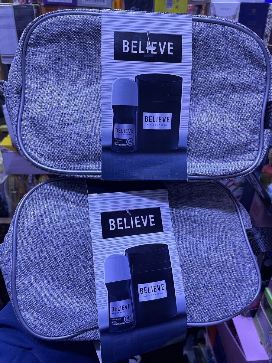 Believe Men's Toiletry Kit