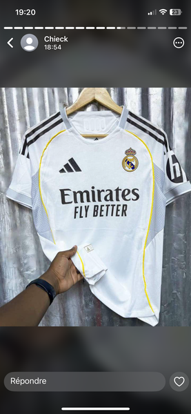 Maillot Blanc Real Madrid