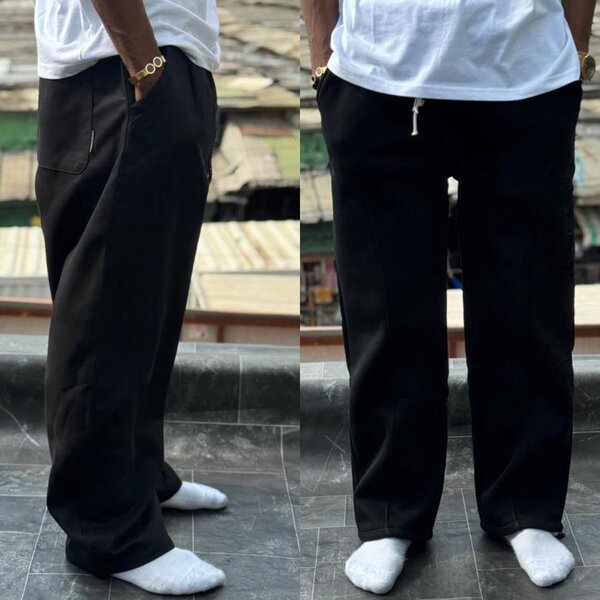 Pantalon noir pour homme