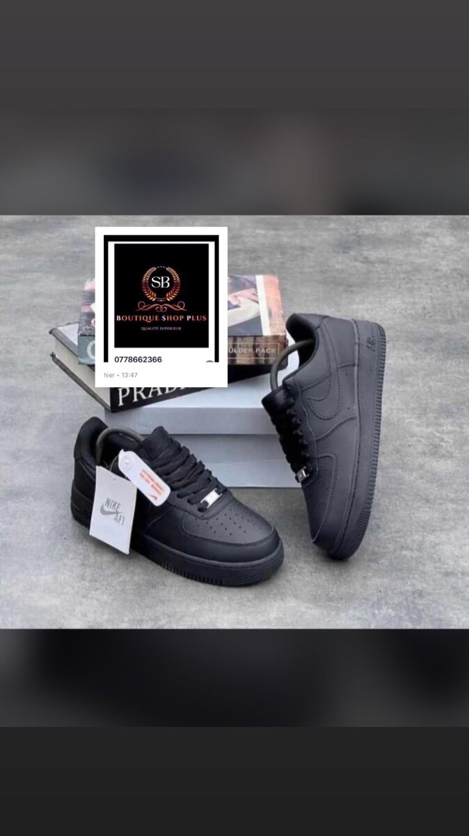 Basket Nike air force authentique avec sa boîte