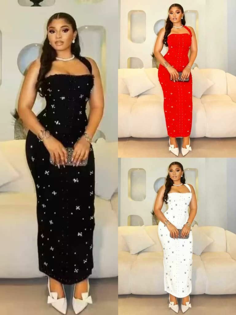 Robe élégante soirée femme