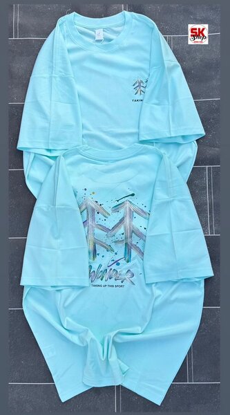 T-shirts bleu tendance