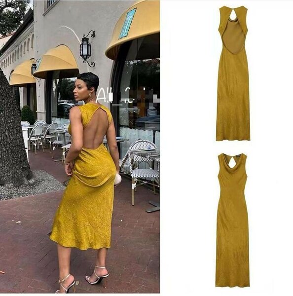 Robe dos nu élégante