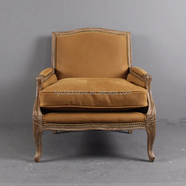 Fauteuil vintage en velours