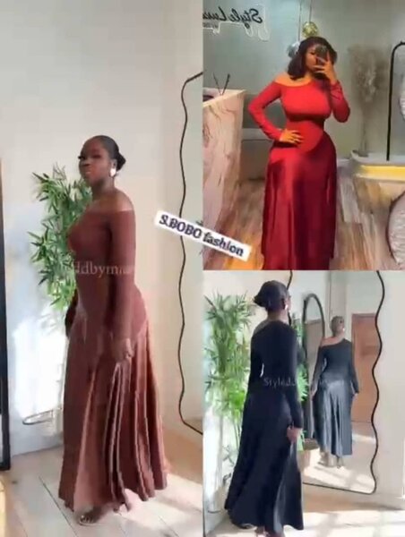 Robes élégantes à manches longues