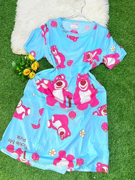 Night wears with pocket