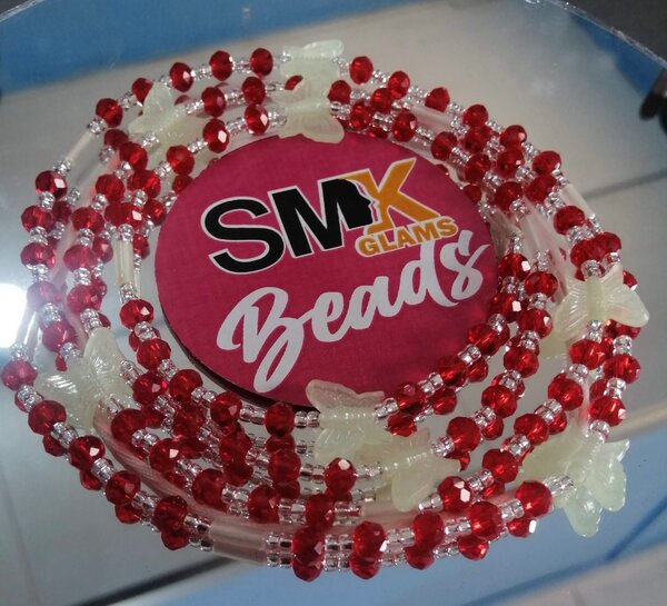 Colorful crystal beads