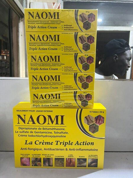 Crème Triple Action Naomi