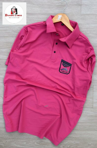 Polo rose chic pour hommes
