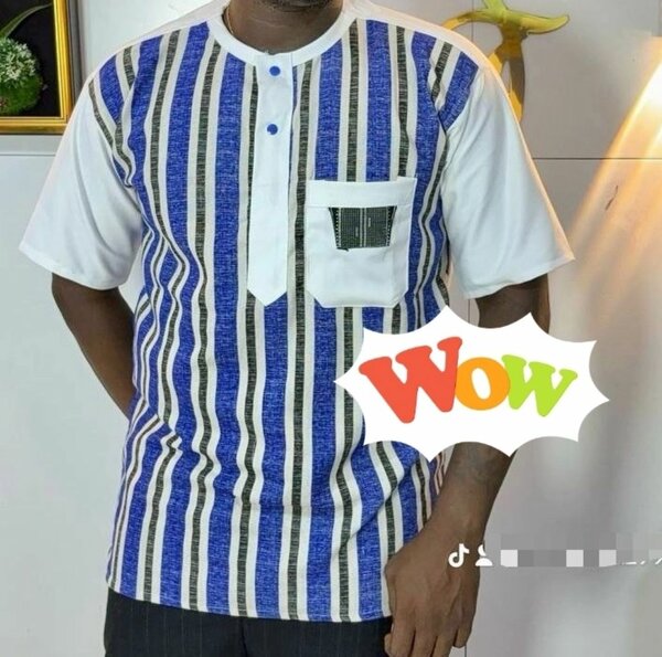 T-shirt rayé élégant pour homme