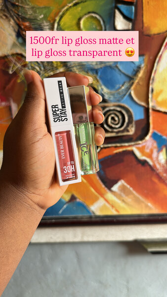 Duo de Gloss à Lèvres Longue Durée