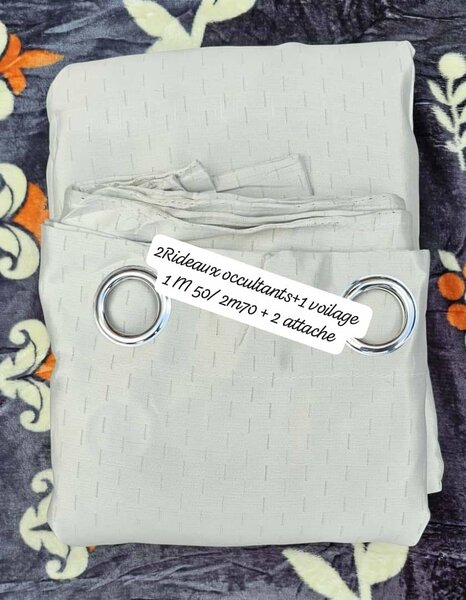 Rideaux Occultants avec Voilage