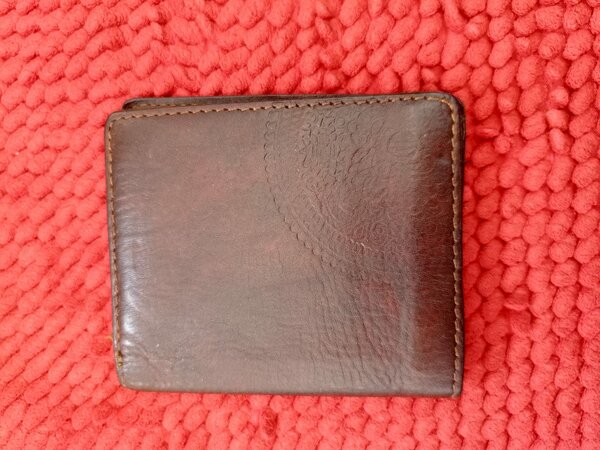 portefeuille en cuir