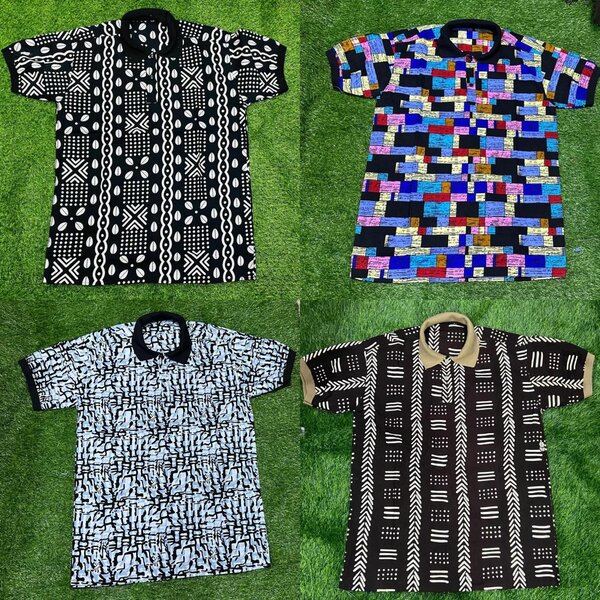 Polo Africain Coloré Homme