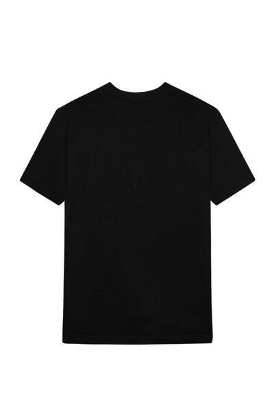 T-shirt noir basique unisexe