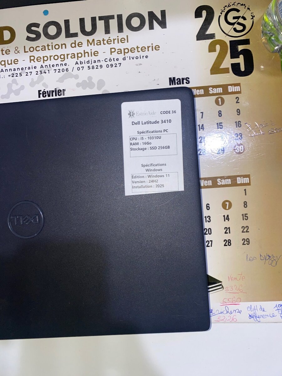 Ordinateur portable DEL