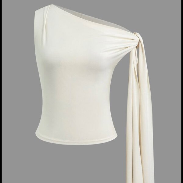 Top asymétrique élégant