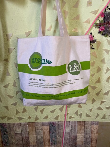 Sac en toile réutilisable