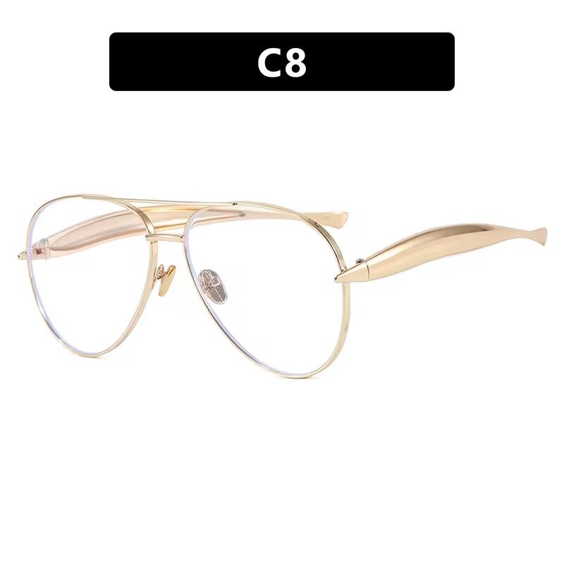 Lunettes de soleil aviateur élégantes