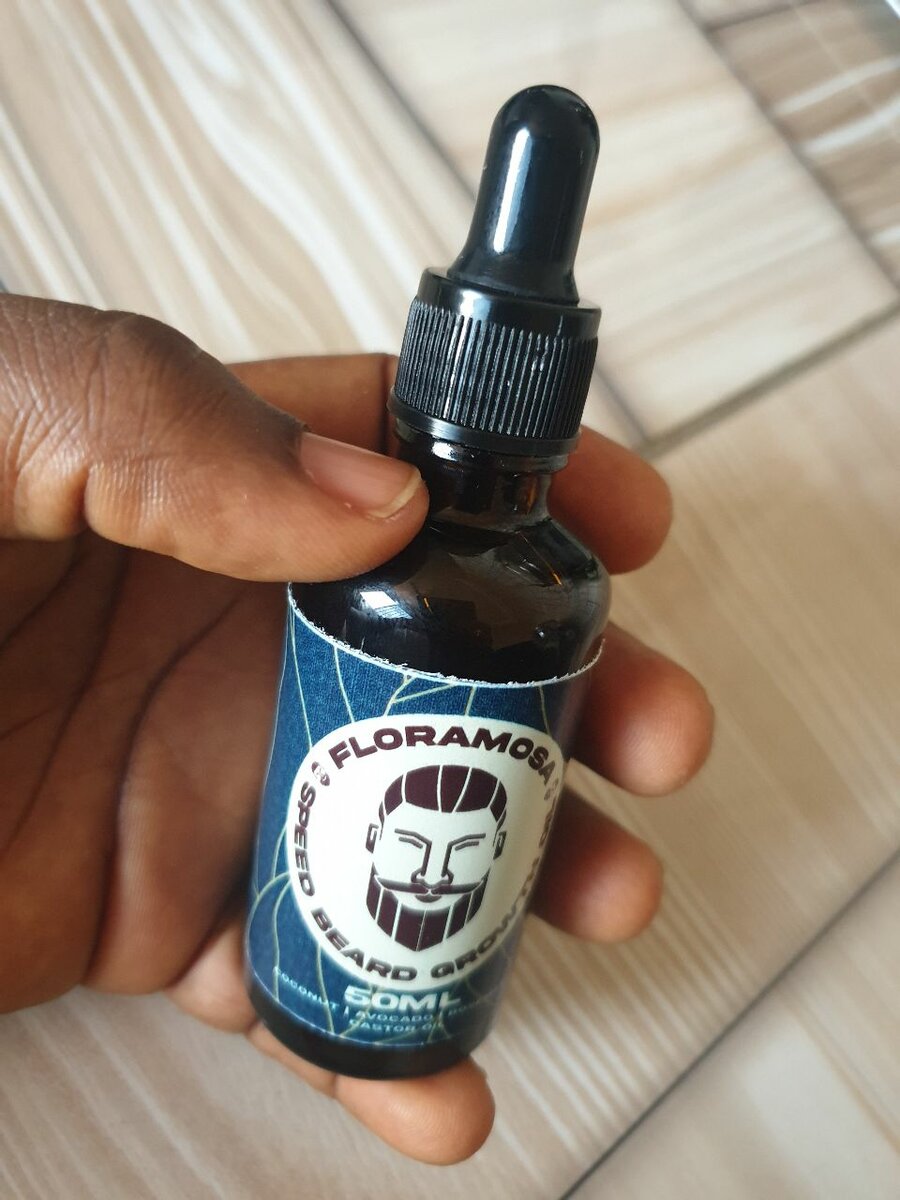 Speed beard growth oil