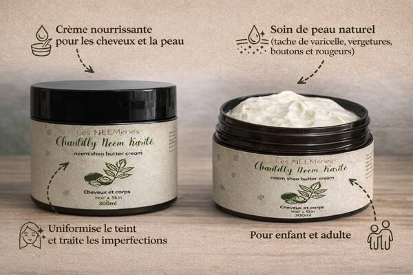 Chantilly Neem Karité 300ml