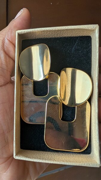 Boucles d'oreilles en or élégantes