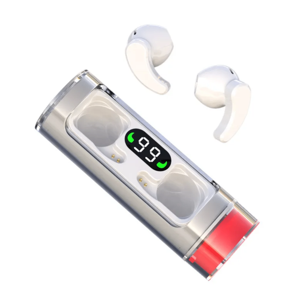 Écouteurs sans fil avec étui swivel