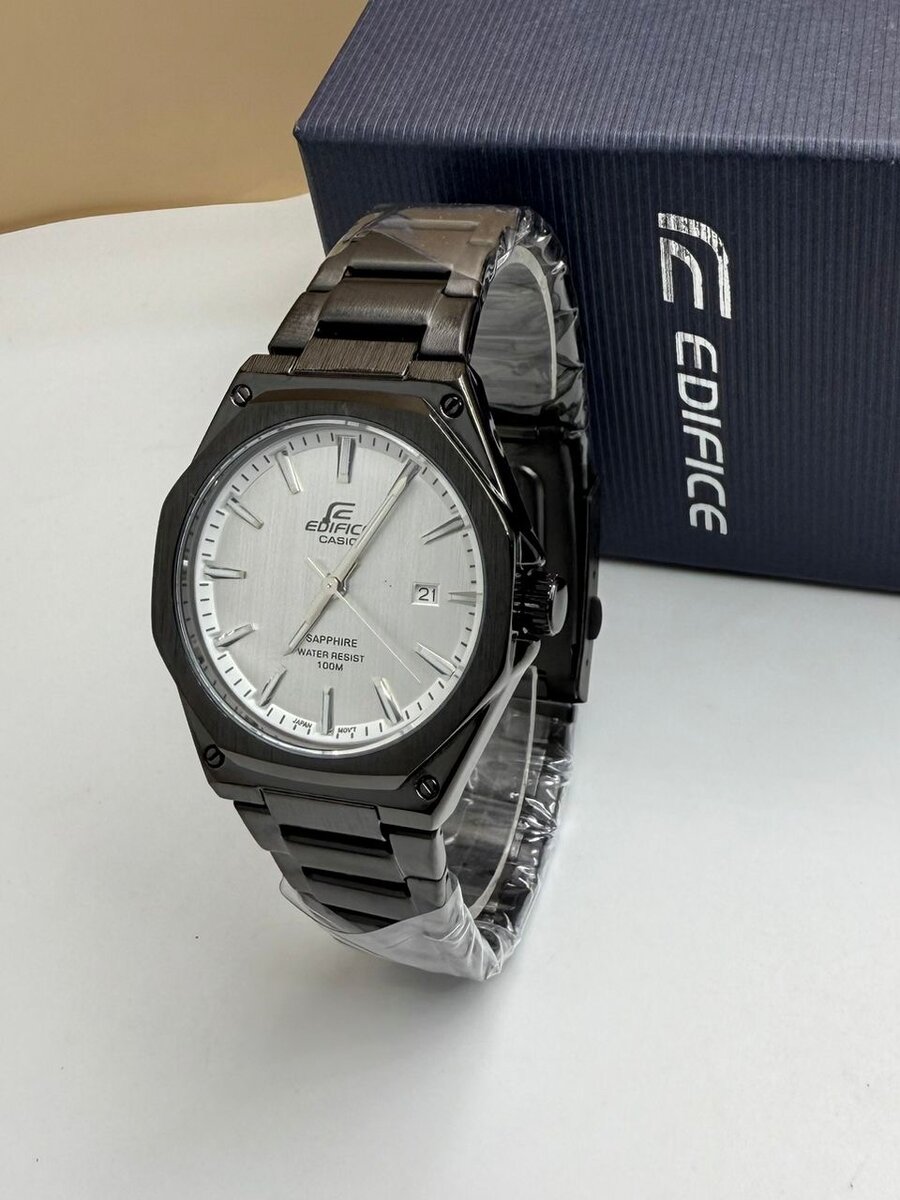 Montre Acier Edifice Homme