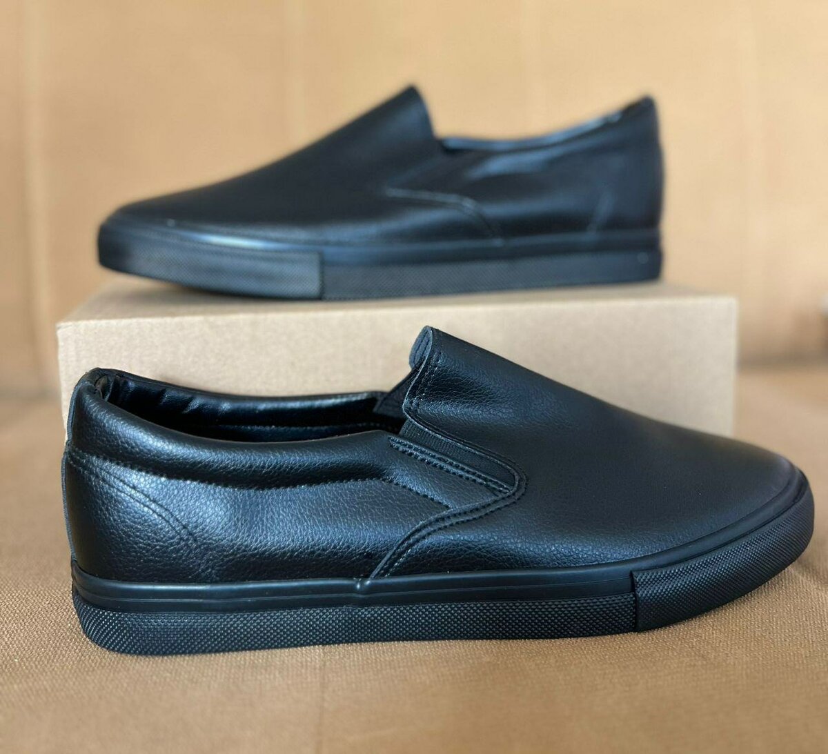 Chaussures Noires Homme