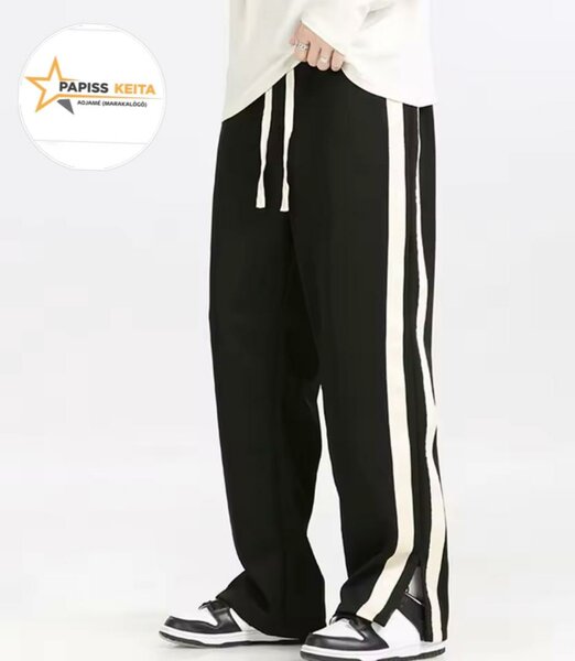 Pantalon de sport à bandes